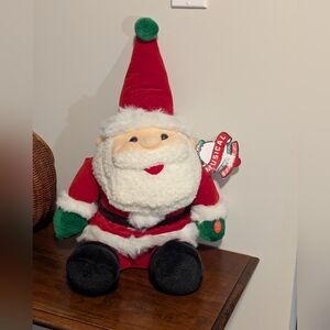 Best Made Toys. Festive Santa Plush with Musical Feature. Vintage. 19 Inches.
